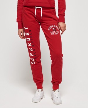 Superdry Track & Field Lightweight Női Sportruházat Piros | MRTDL1603